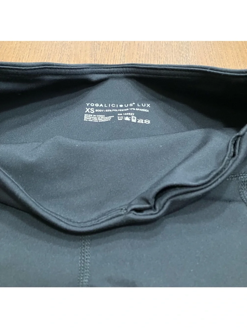 🖤5/$25 BLACK Yogalishious high -Waist Black Women’s Active Shorts xs pockets